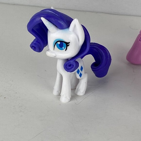 My Little Pony Character Toy Figures Blind Bag Cutie Rarity Unicorn Lot Of 3 - Picture 2 of 6